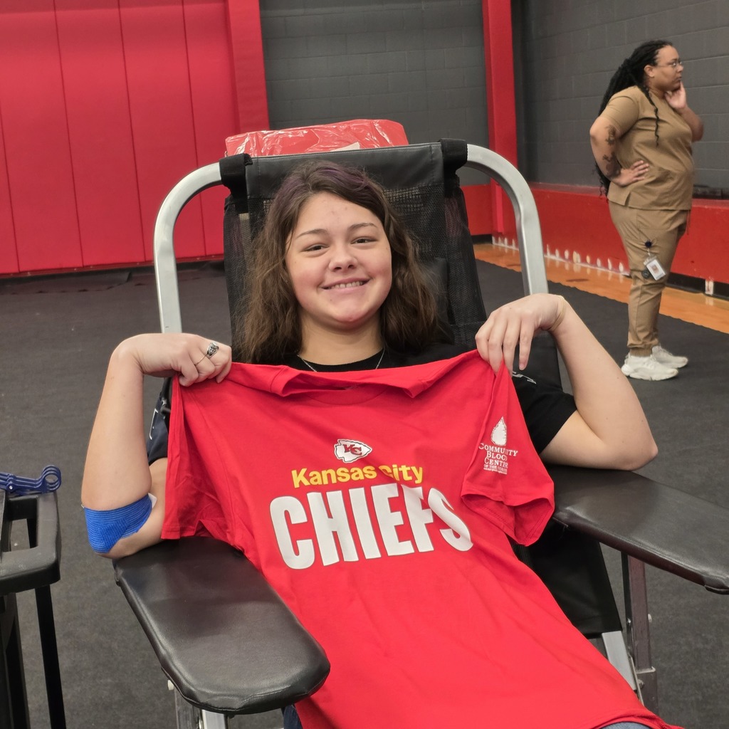 National Honor Society hosted its fall blood drive. Students are featured donating blood. 