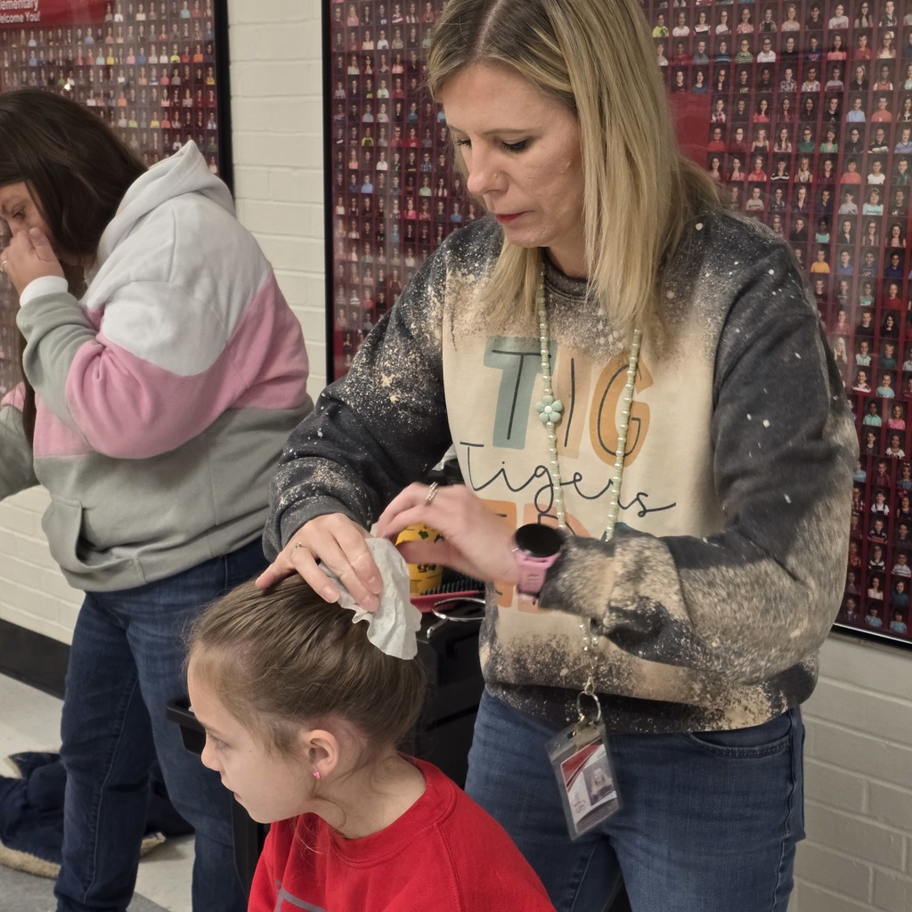 Students have Boo Buns in their hair after visiting Jumpstart Tigers!
