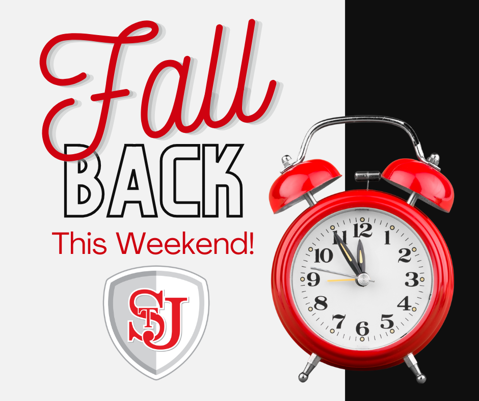 Fall Back This Weekend!