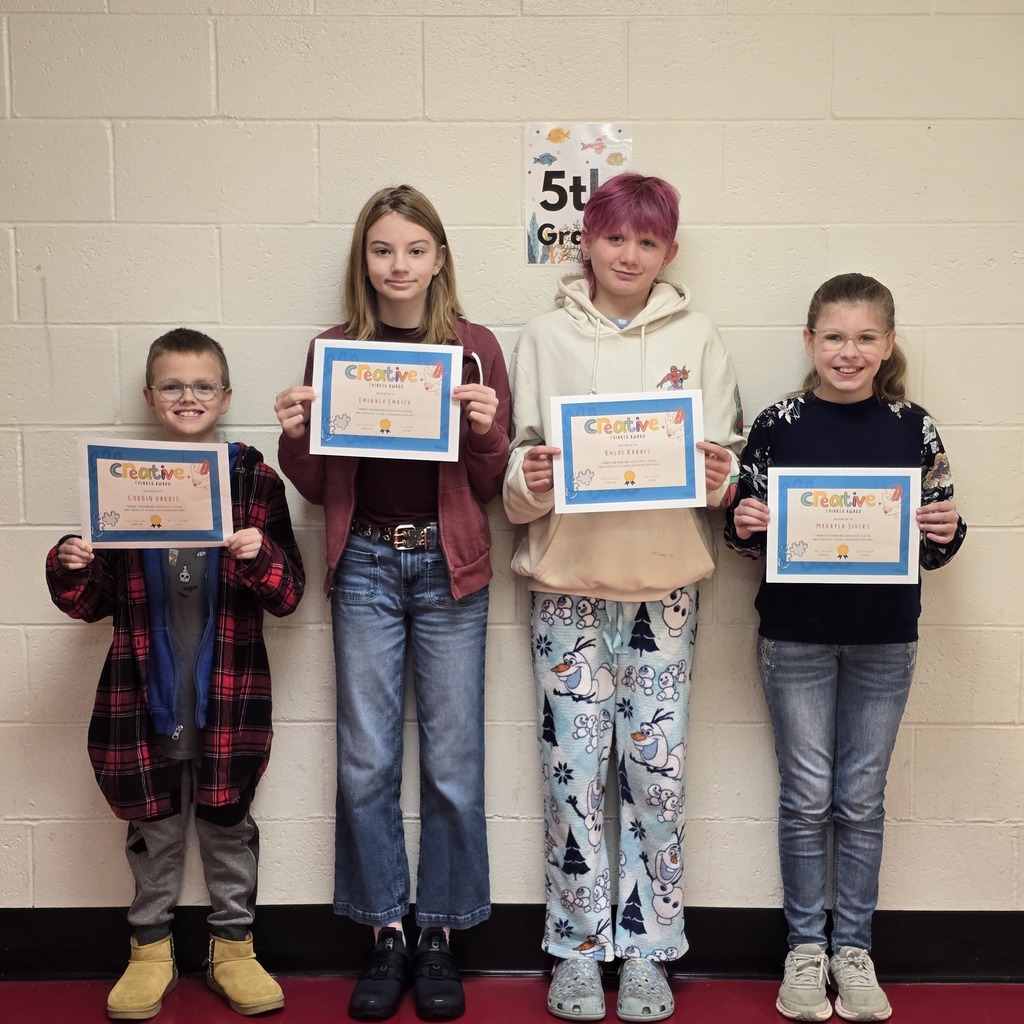 5th Grade students of the month at LWJE!