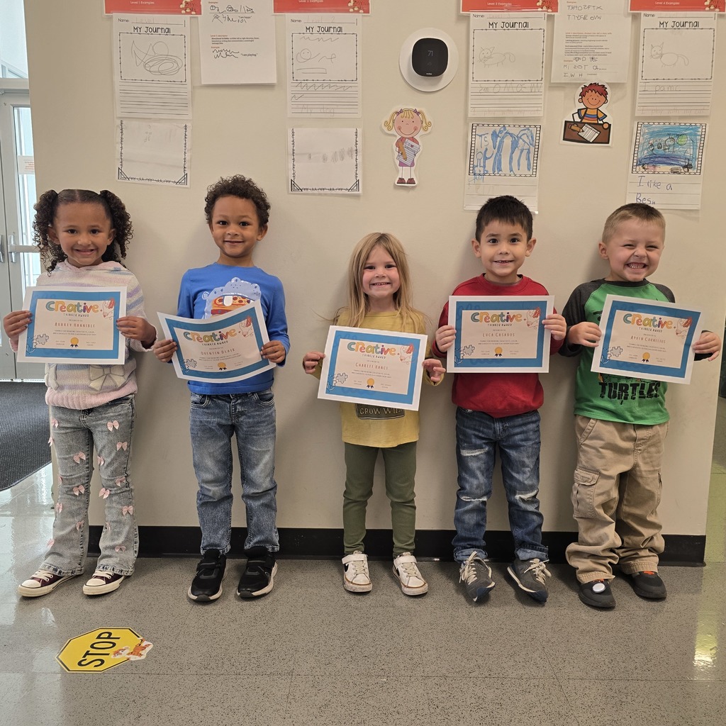 Tiger Cubs students of the month at LWJE!