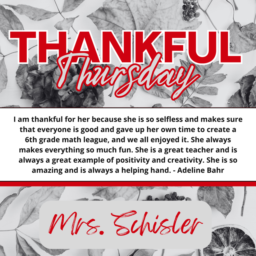 Thankful Thursday!