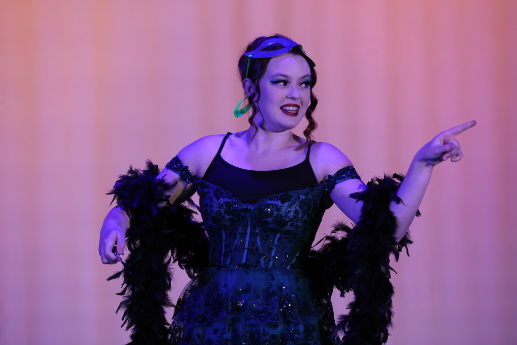 Students perform rehearsals for Romeo and Juliet!