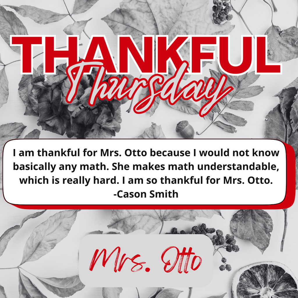 Thankful Thursday!