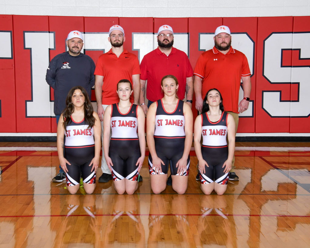 High school girls wrestling