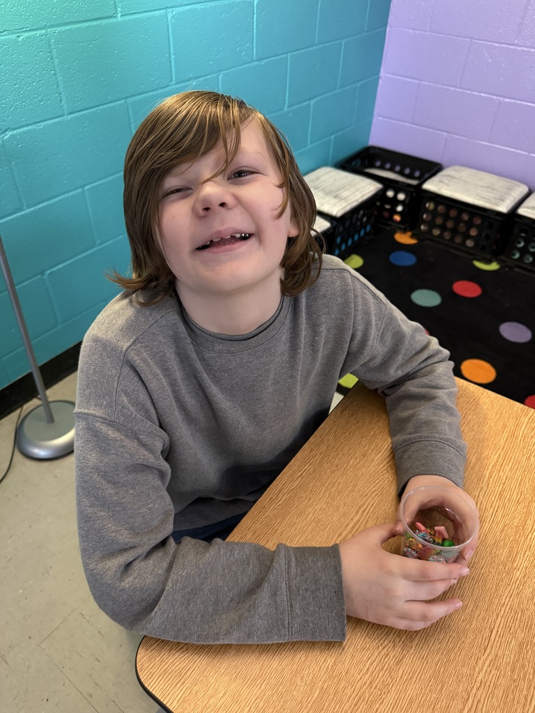 Friendsgiving Candy Salad in Ms. Wisdom's class.