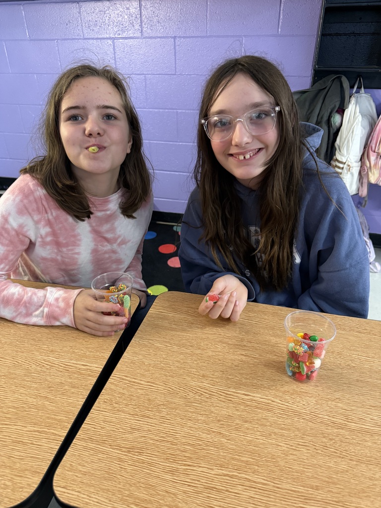 Friendsgiving Candy Salad in Ms. Wisdom's class.