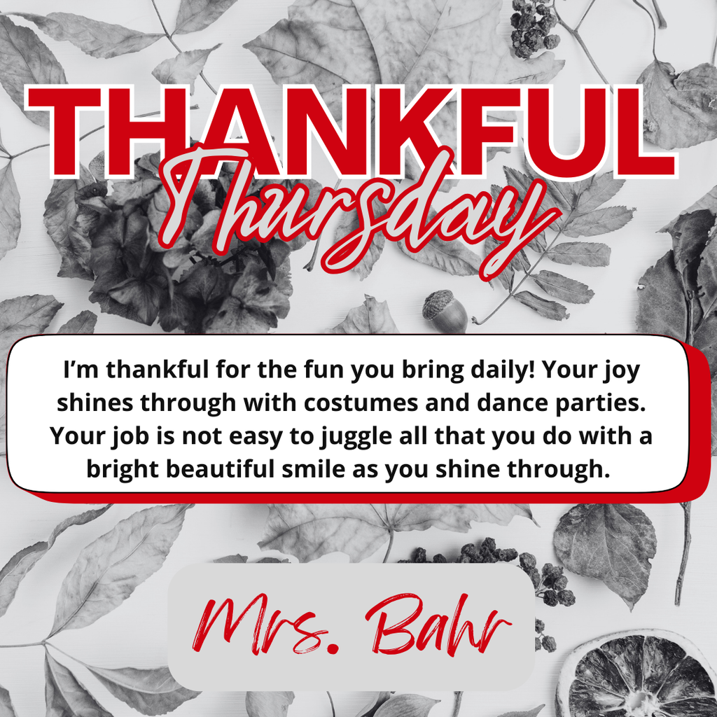 Thankful Thursday!