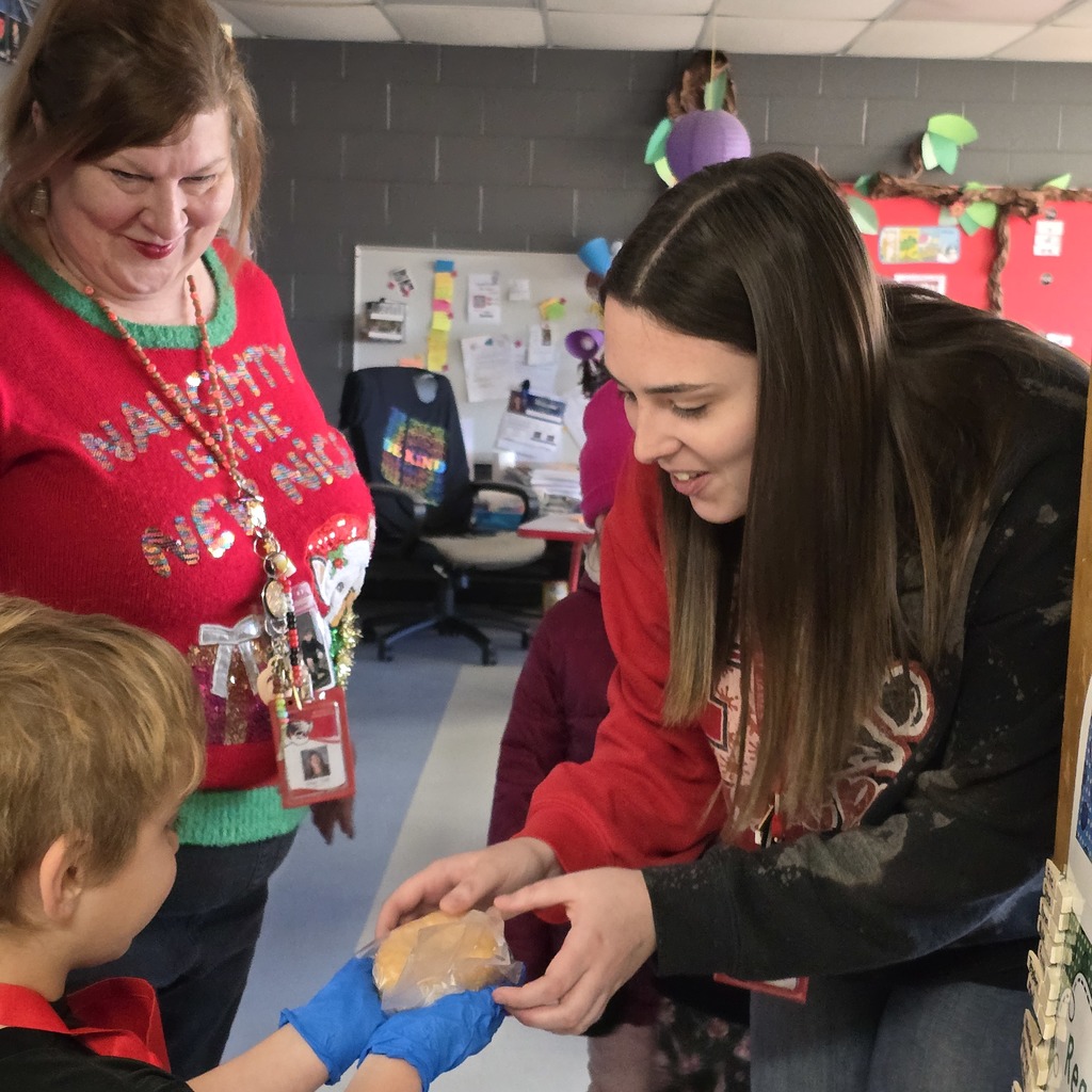 Lucy's Stripes and Sweets made their first delivery. Students manage the orders and deliveries to staff at LWJE for a little Friday sweet treat. 