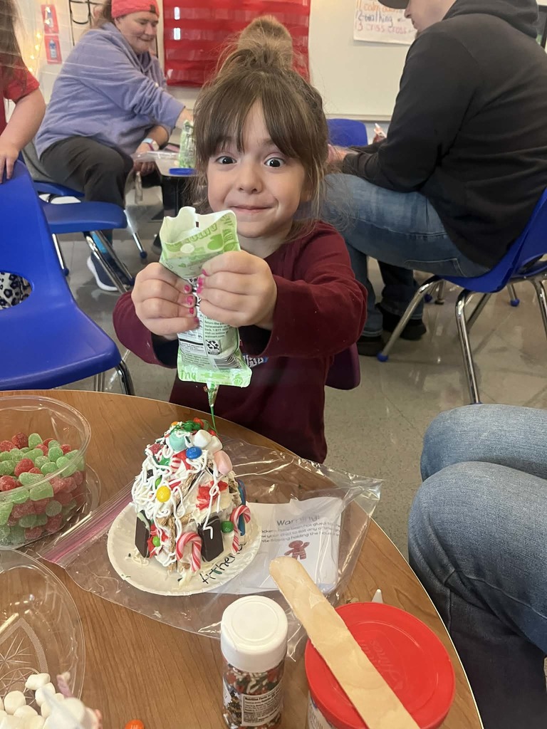 Tiger Cubs makes gingerbread houses!