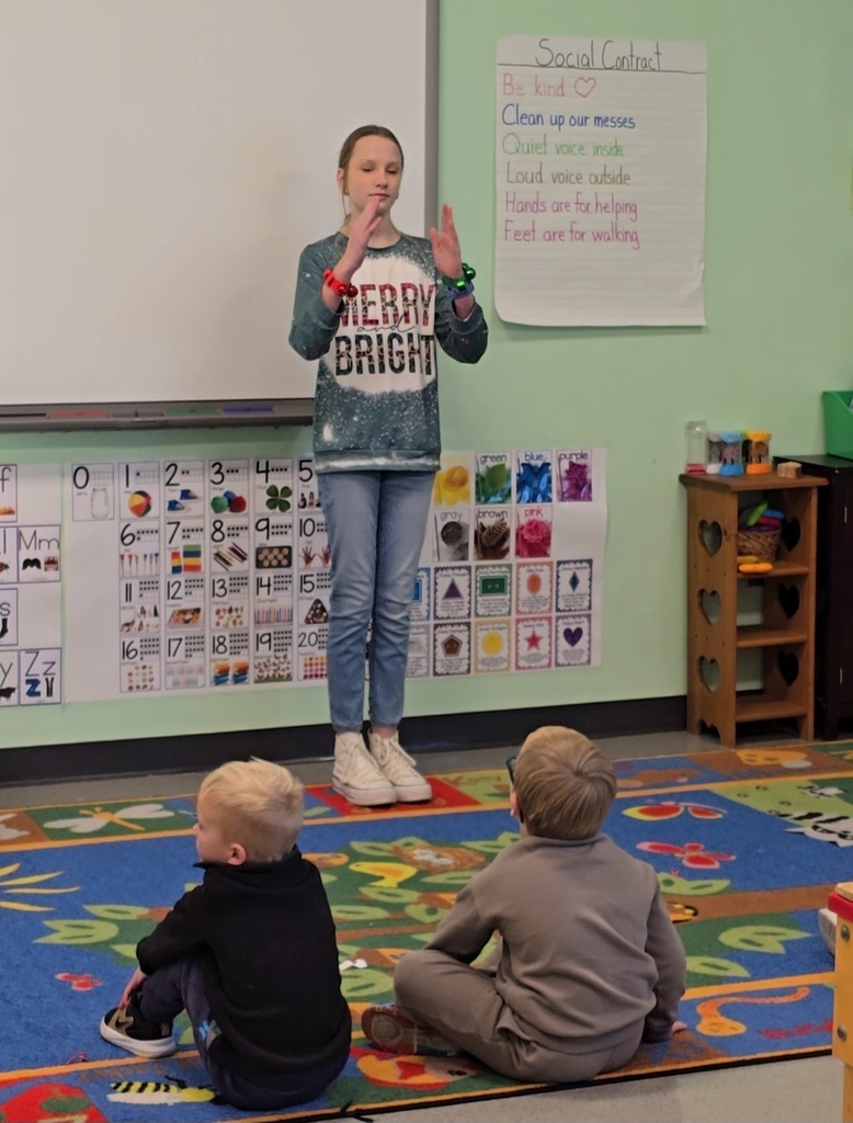 ASL club visits LWJE and performs Christmas Carols!