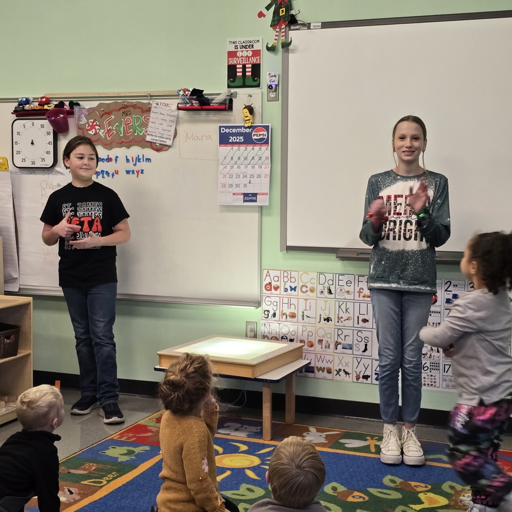 ASL club visits LWJE and performs Christmas Carols!