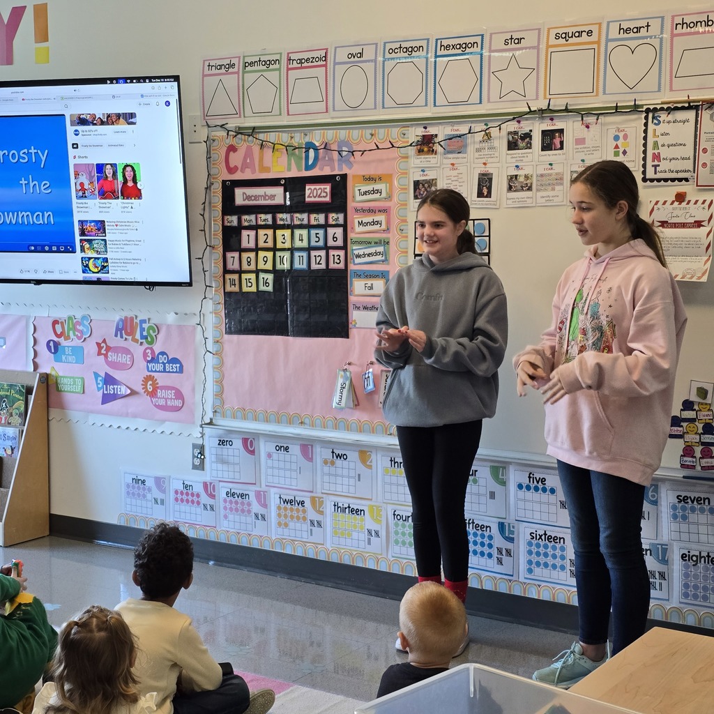 ASL club visits LWJE and performs Christmas Carols!