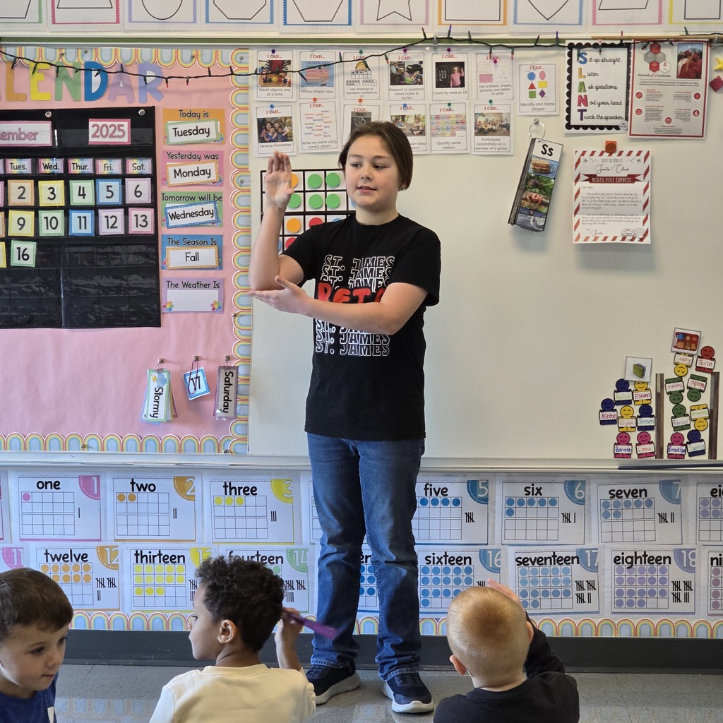 ASL club visits LWJE and performs Christmas Carols!
