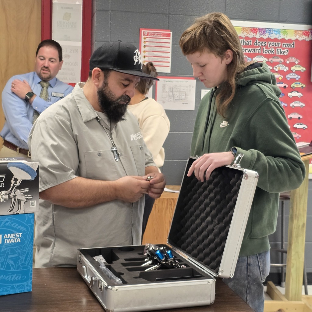 Student surprised by company with a care package!