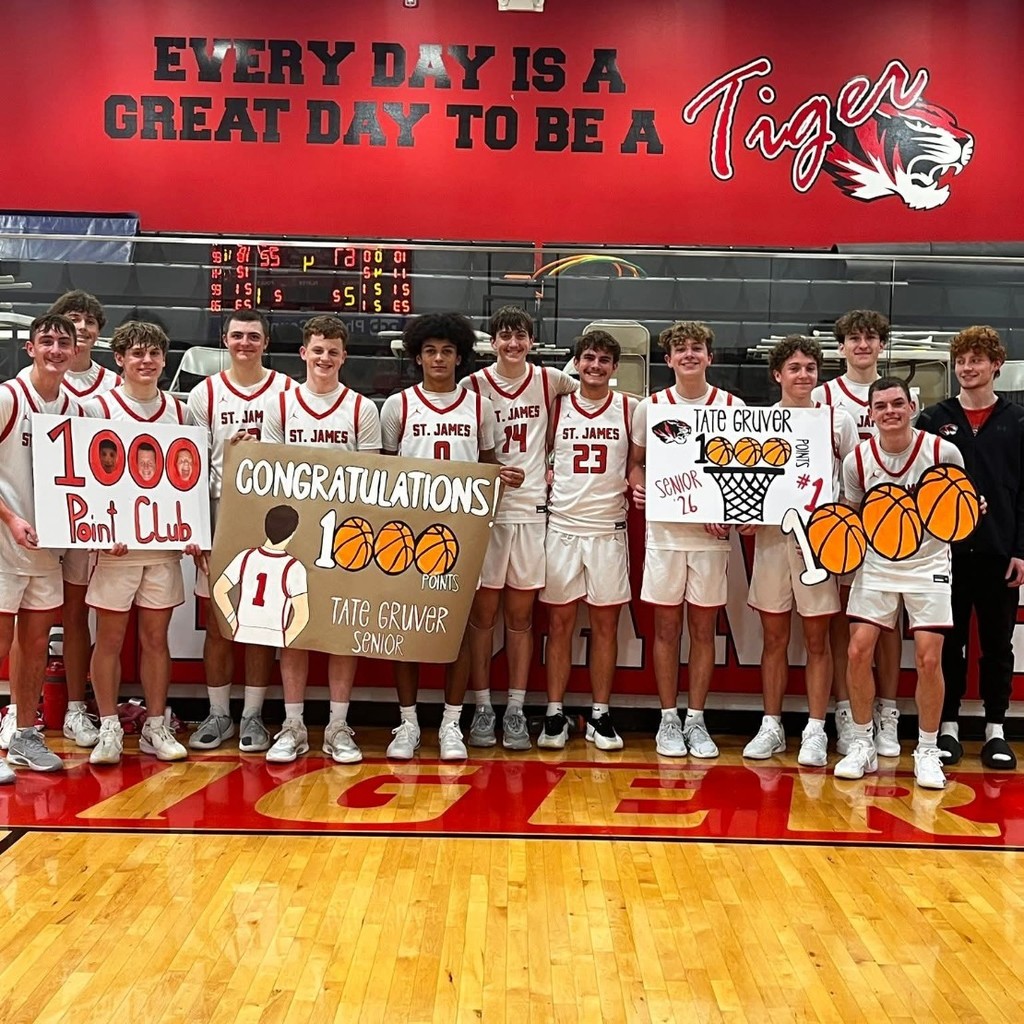 1,000 Career Points for Tate Gruver