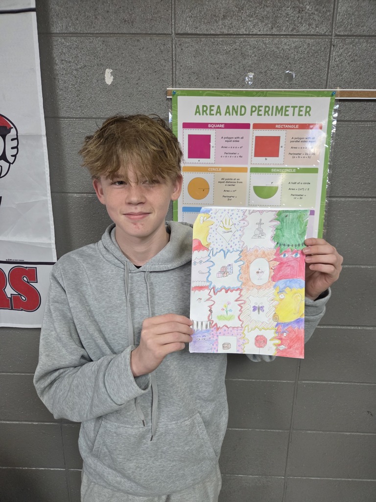 Math project at St. James High schools gets creative.