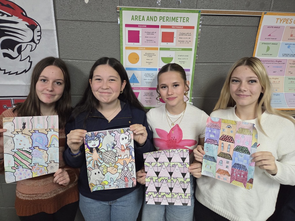 Math project at St. James High schools gets creative.