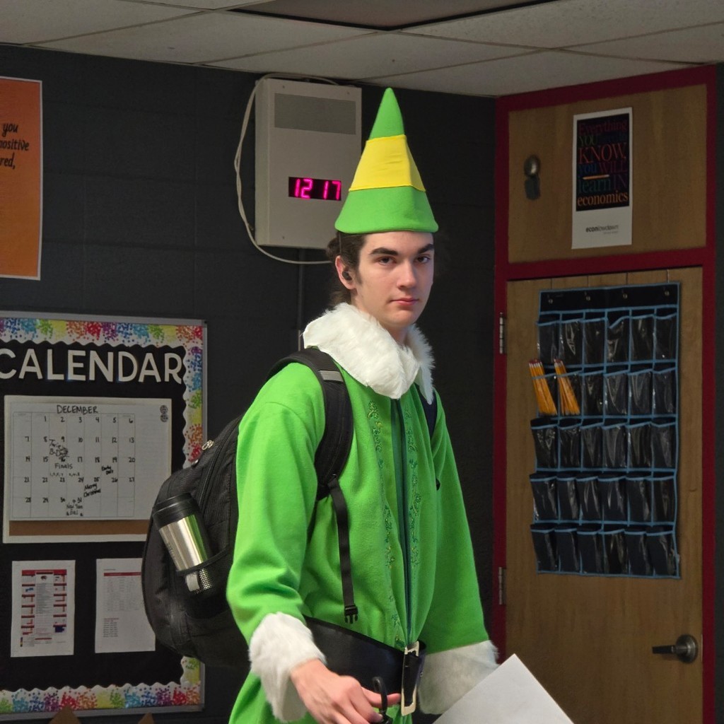 Tiger holiday spirit