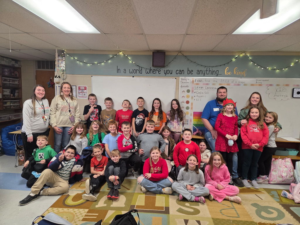 Robotics students celebrate a fun semester of learning. 