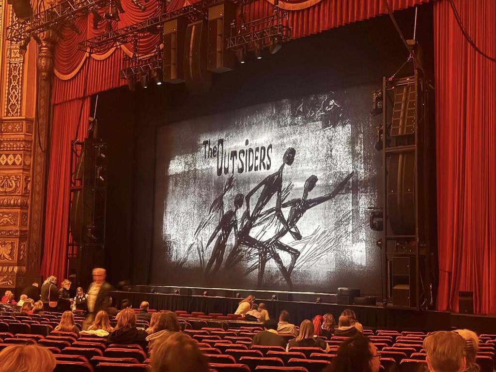 STJ Tiger Drama students attend The Outsiders at The Fabulous Fox. 