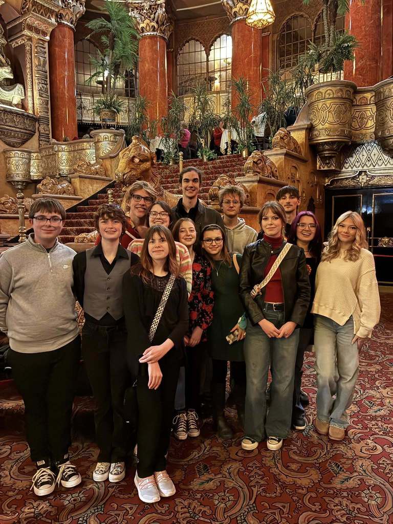 STJ Tiger Drama students attend The Outsiders at The Fabulous Fox. 