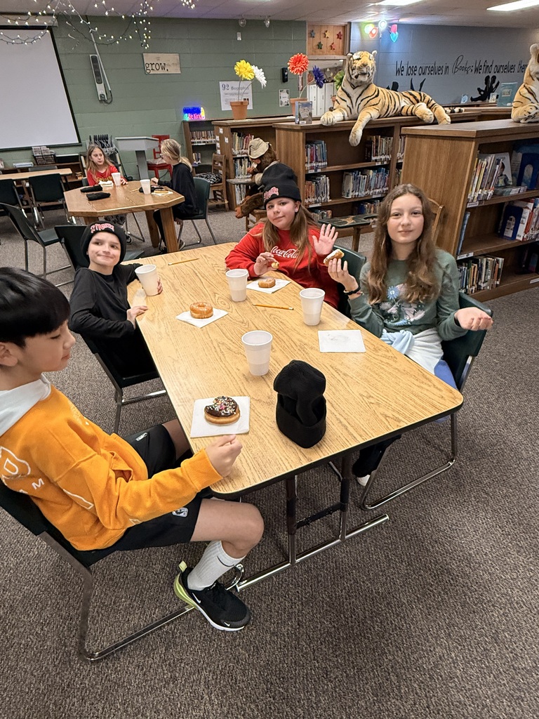 Ms. Wisdom's entire class earned the right to be on The Reader's Wall of Fame at LWJE library!