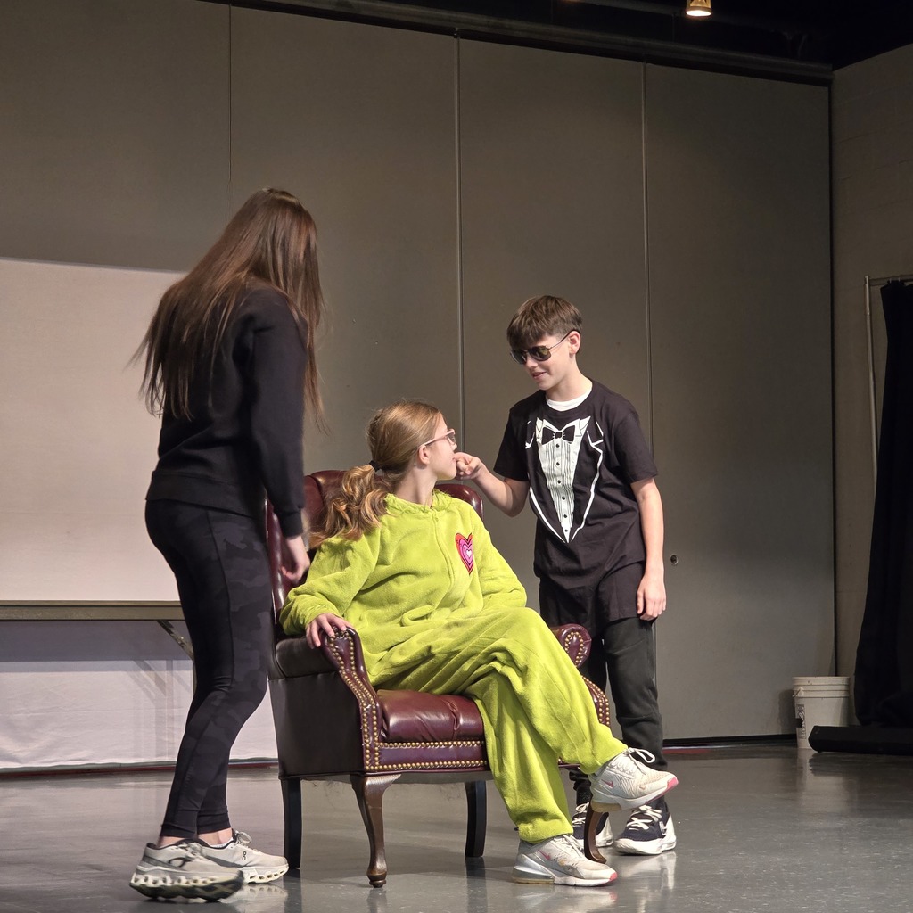 Stagecraft students from first semester were able to perform their postponed production today.