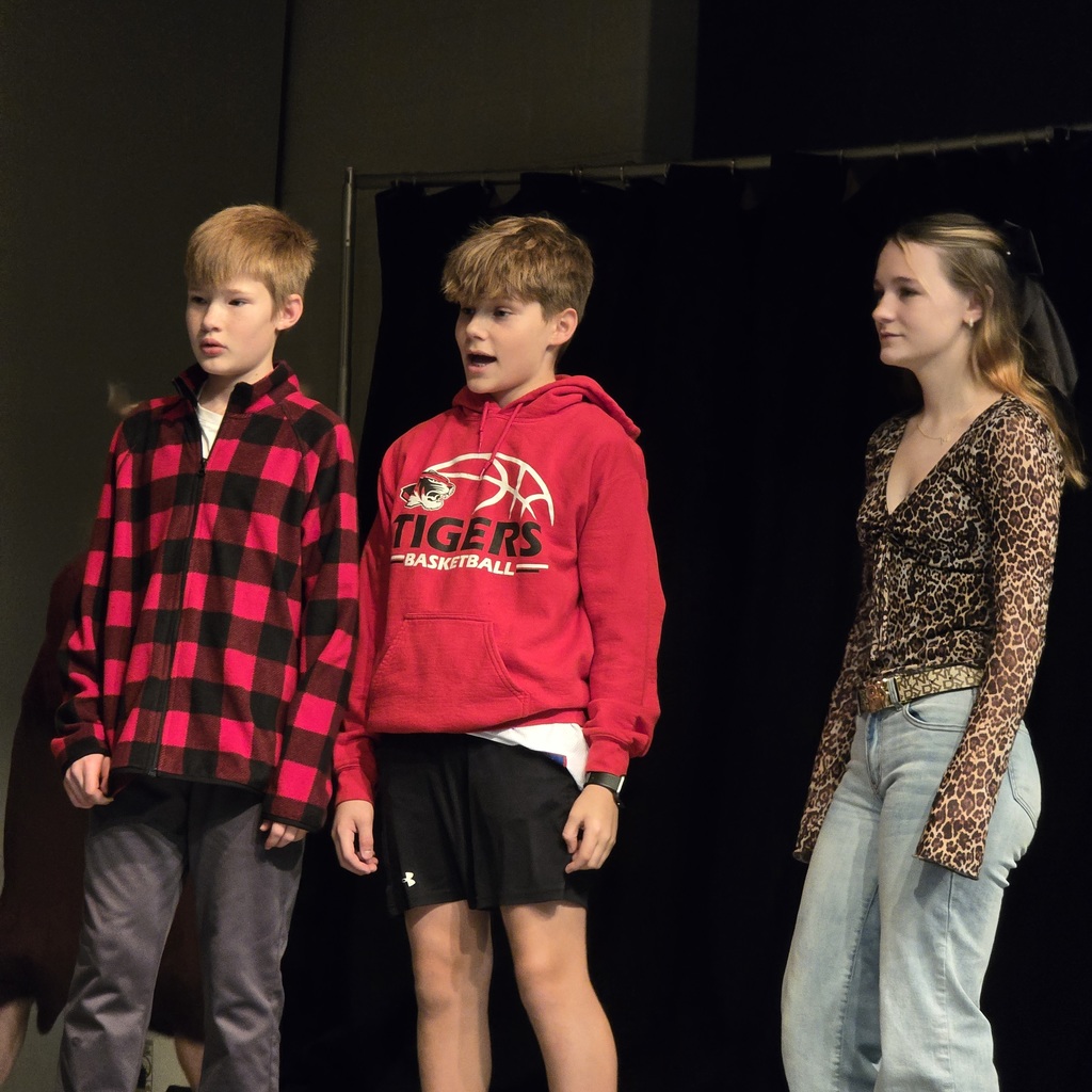 Stagecraft students from first semester were able to perform their postponed production today.