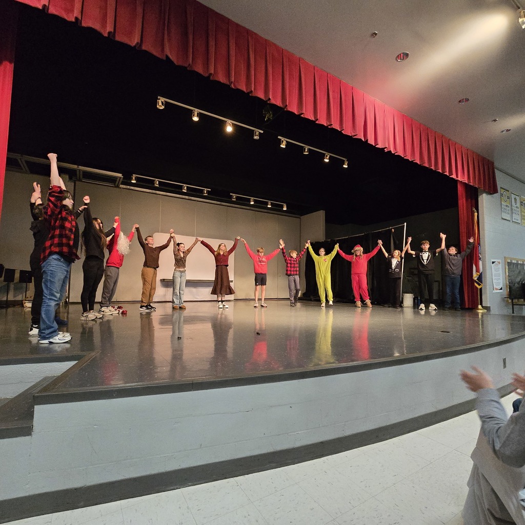 Stagecraft students from first semester were able to perform their postponed production today.
