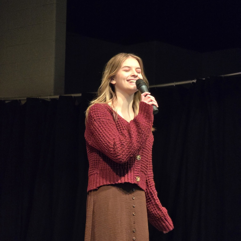 Stagecraft students from first semester were able to perform their postponed production today.