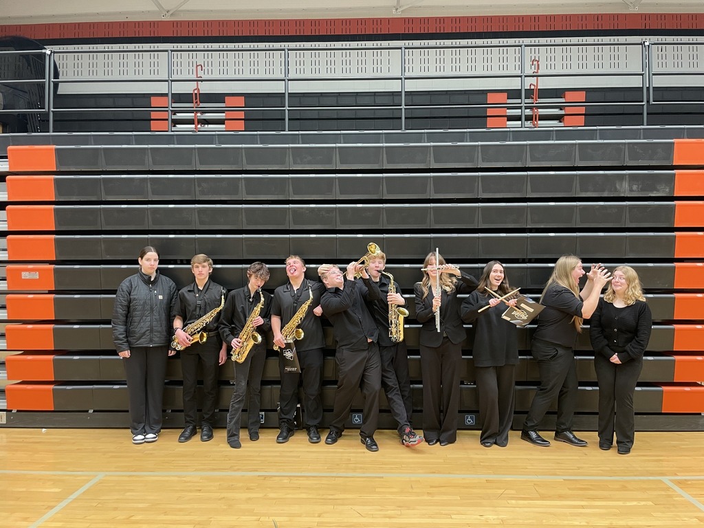 St. James Tigers all conference students perform in the Four Rivers All Conference Band. 