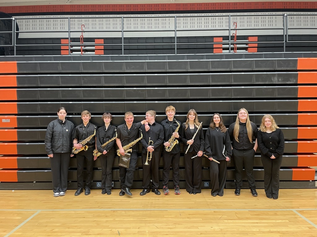 St. James Tigers all conference students perform in the Four Rivers All Conference Band. 
