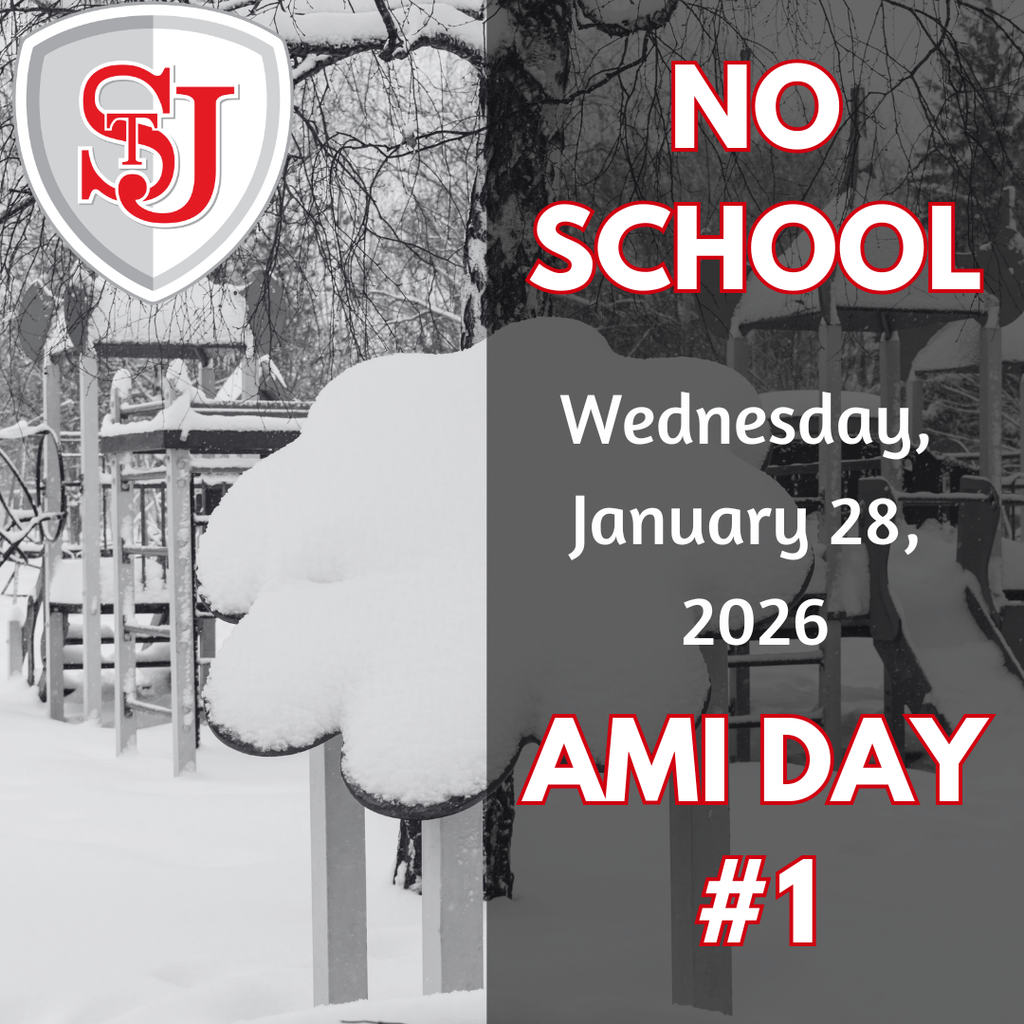 AMI DAY #1 - No School on Wednesday January 28, 2026. 