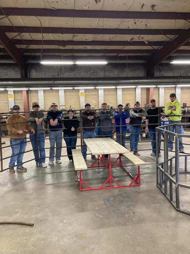 High school shop and ag students have been hard at work creating projects for clients in our community. 