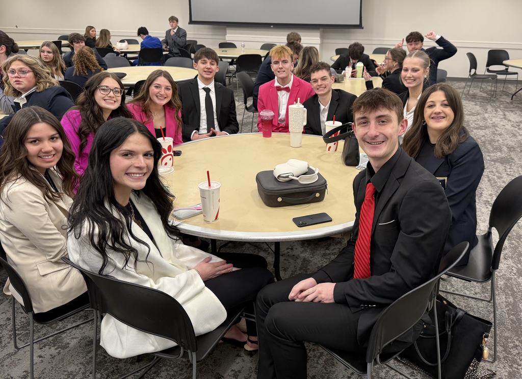 DECA advances at Districts and will compete at State in March. 