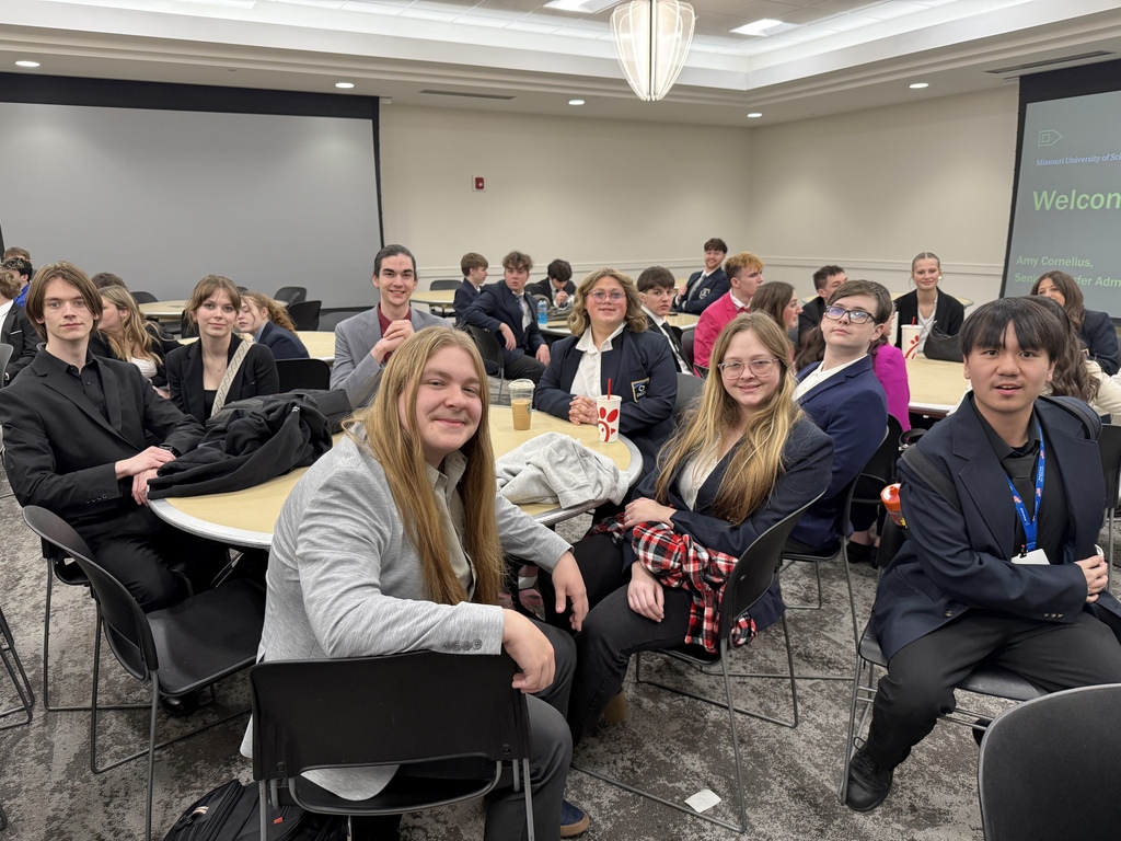 DECA advances at Districts and will compete at State in March. 