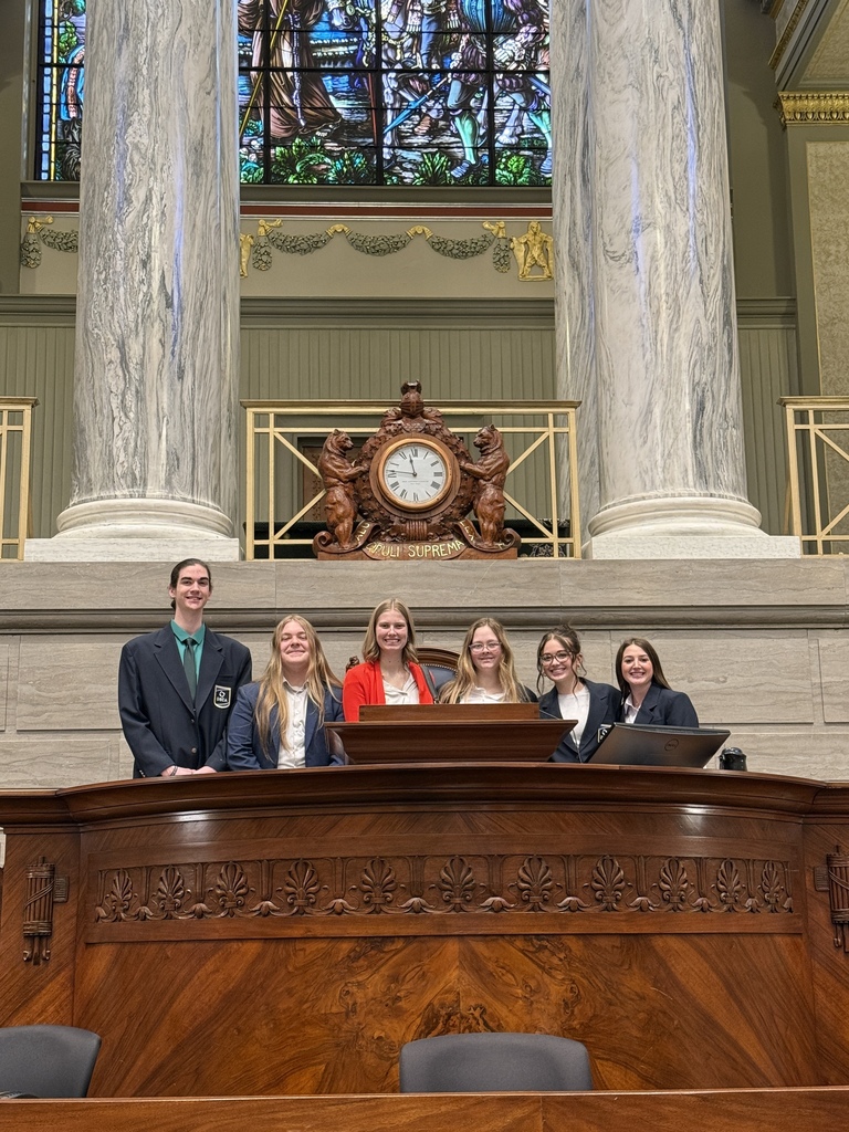 DECA students attend CTE at the Capitol in Jefferson City. 