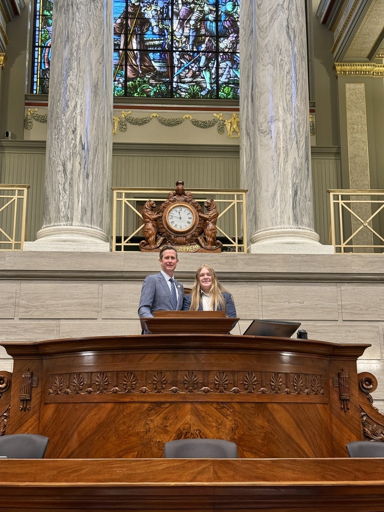 DECA students attend CTE at the Capitol in Jefferson City. 