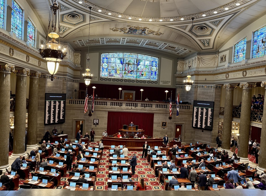 DECA students attend CTE at the Capitol in Jefferson City. 