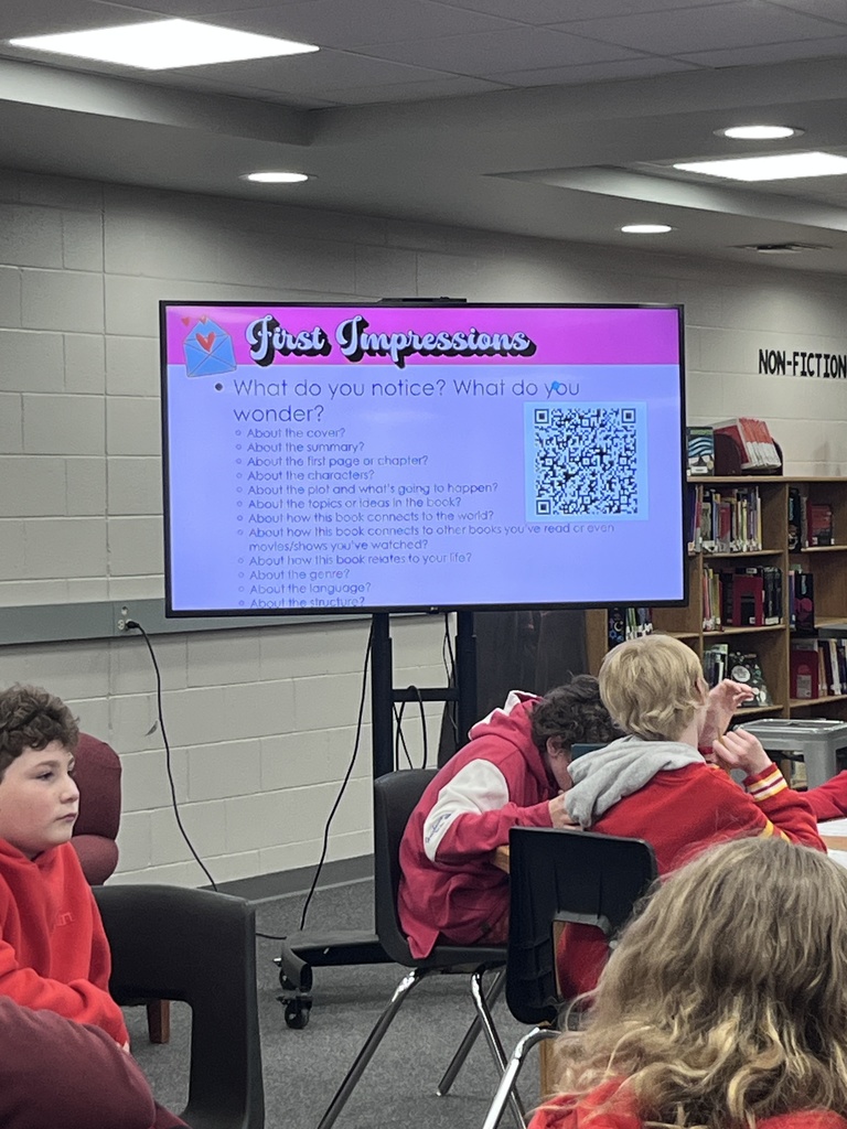 Book "Speed Dating" at St. James Middle School! 