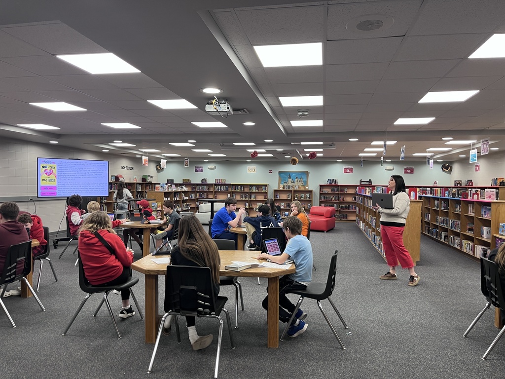 Book "Speed Dating" at St. James Middle School! 