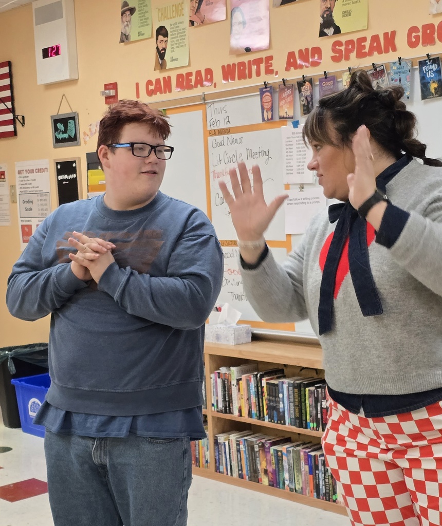 Candy Walk in 8th grade ELA classes!