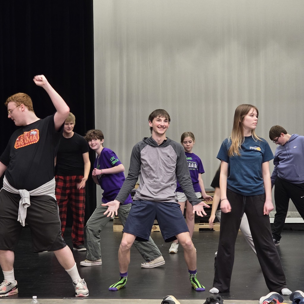 Broadway star visits St. James Drama students!