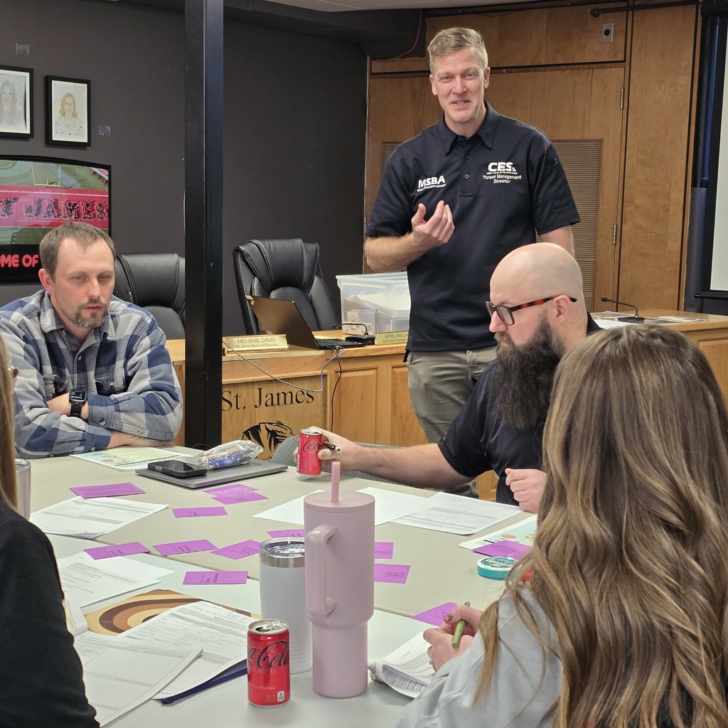 District leaders receive important threat assessment training. 