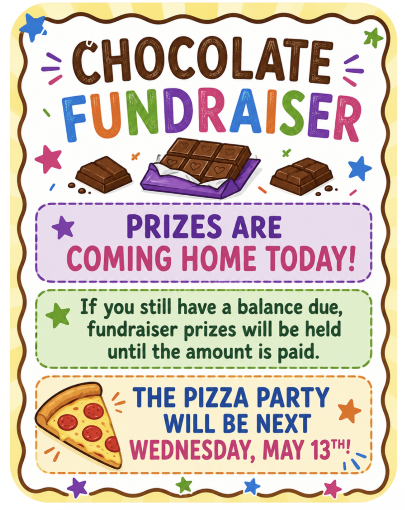 Fundraiser Prizes Information