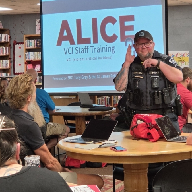 Safety Training at St. James R-1