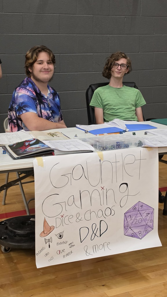 Gauntlet Gaming club at St.James Activity Fair