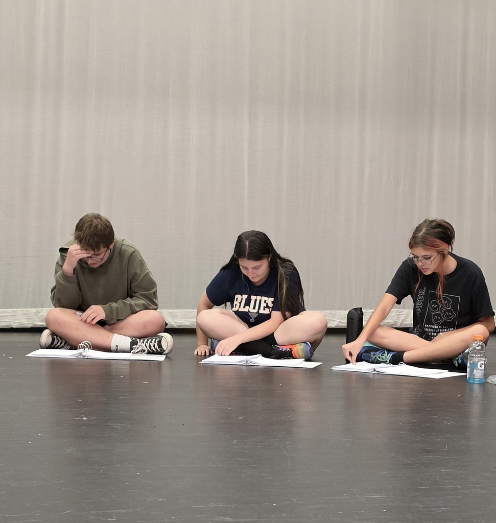 STJ Tiger Drama is working hard to bring the Fall production to the stage.