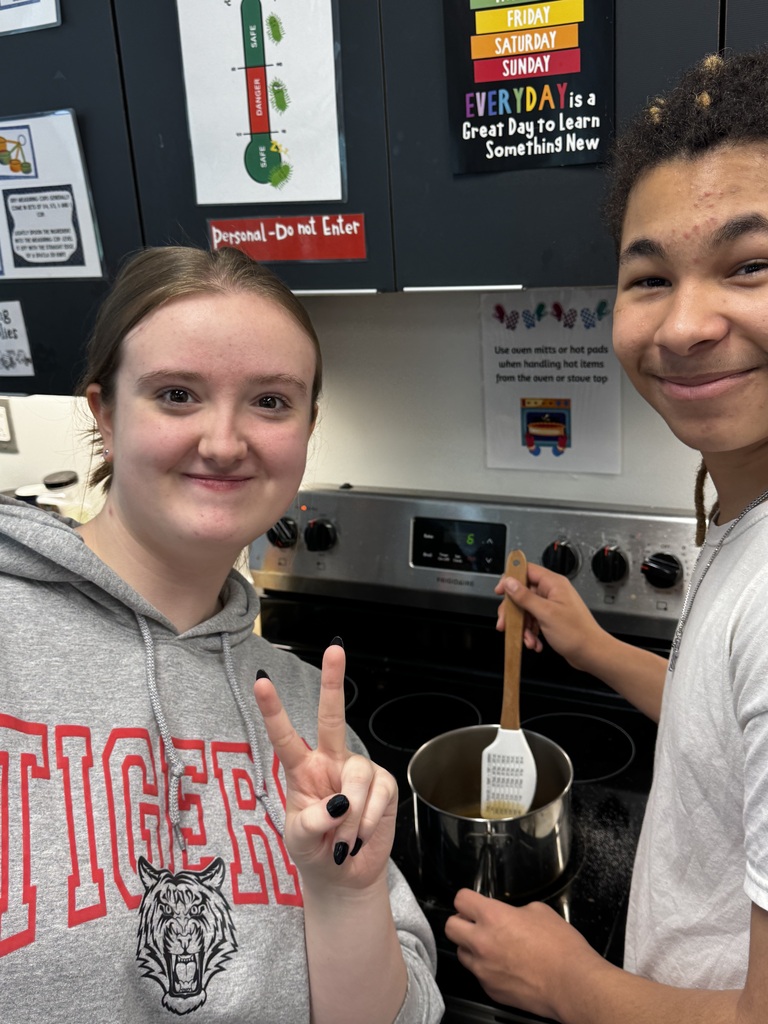 Foods I students learn the importance of measurements in baking. 